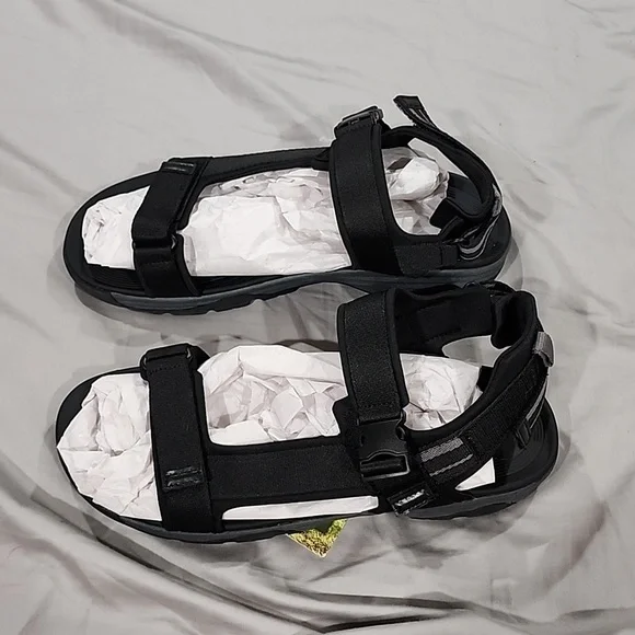 NWT men sandals size 13 black - Picture 8 of 9